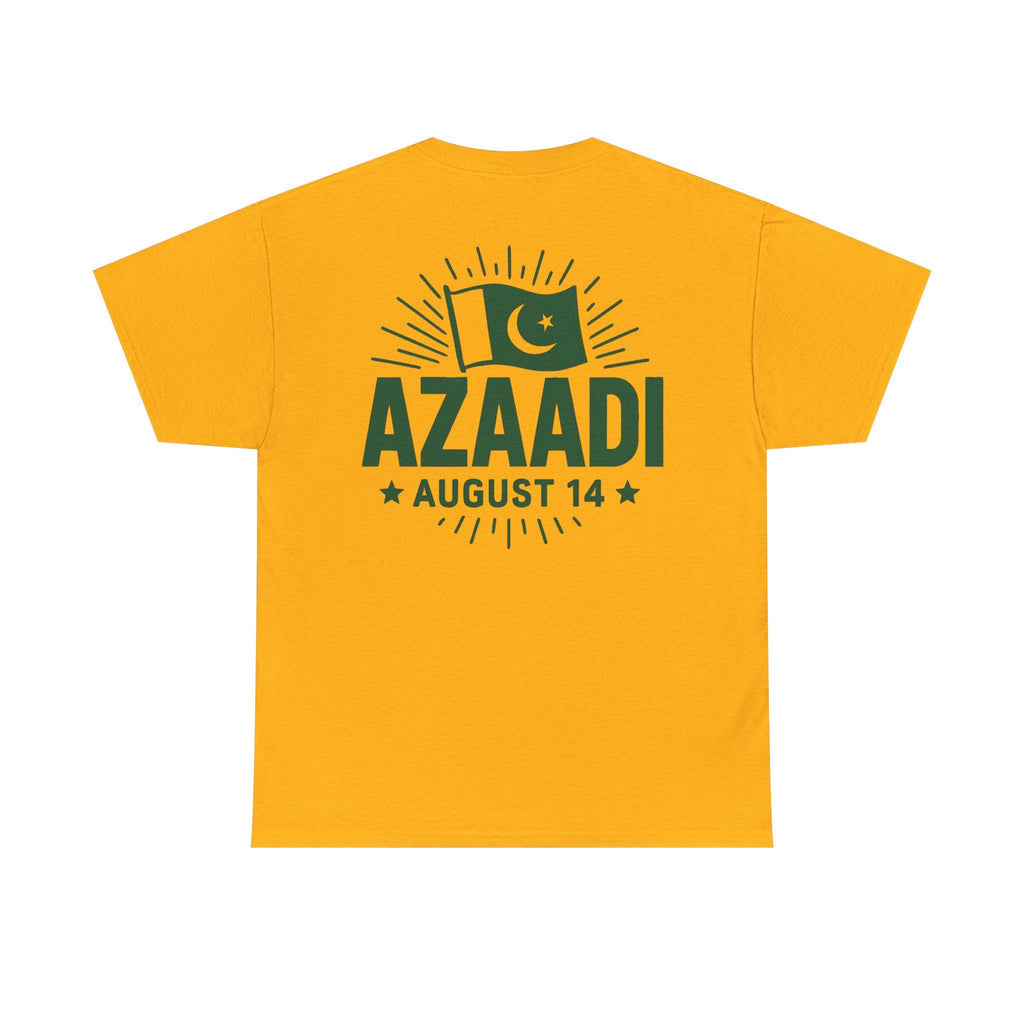 Azaadi August 14 T-Shirt | Pakistan Flag Independence Day