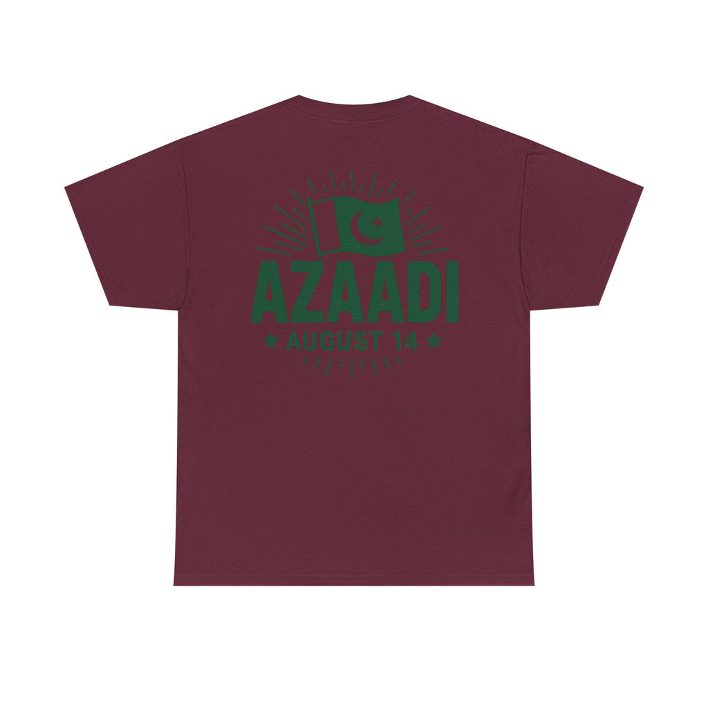 Azaadi August 14 T-Shirt | Pakistan Flag Independence Day