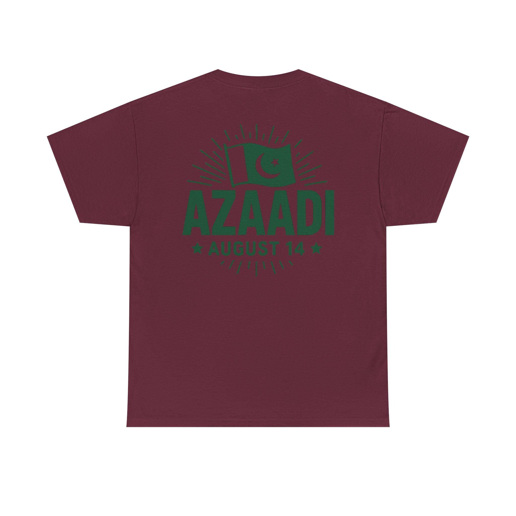 Azaadi August 14 T-Shirt | Pakistan Flag Independence Day