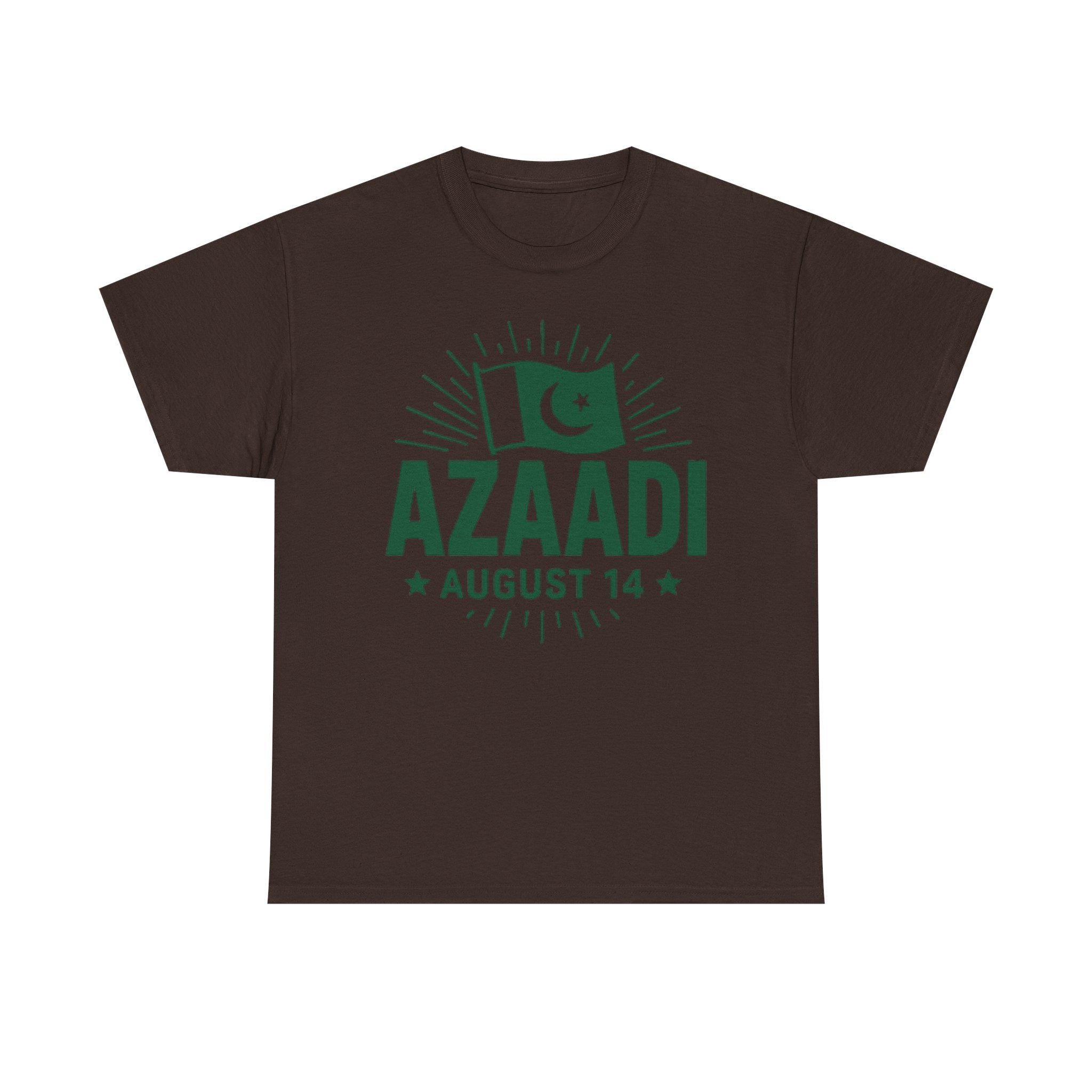 Azaadi August 14 T-Shirt | Pakistan Flag Independence Day