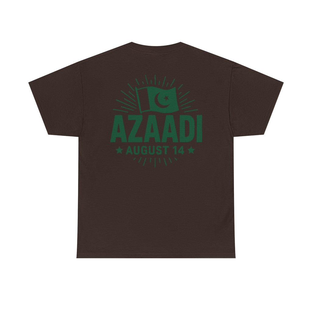 Azaadi August 14 T-Shirt | Pakistan Flag Independence Day