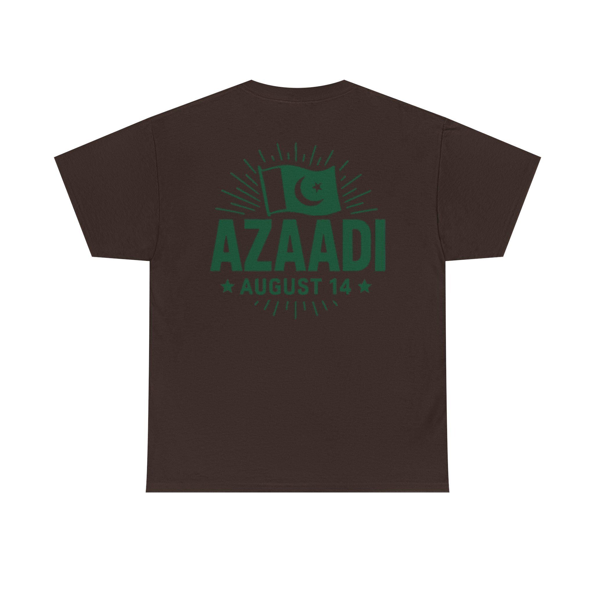 Azaadi August 14 T-Shirt | Pakistan Flag Independence Day