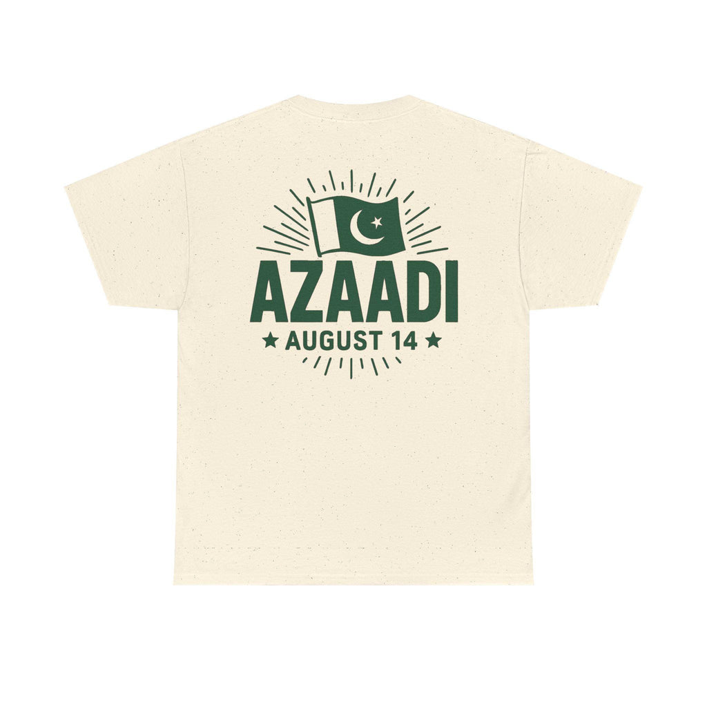 Azaadi August 14 T-Shirt | Pakistan Flag Independence Day