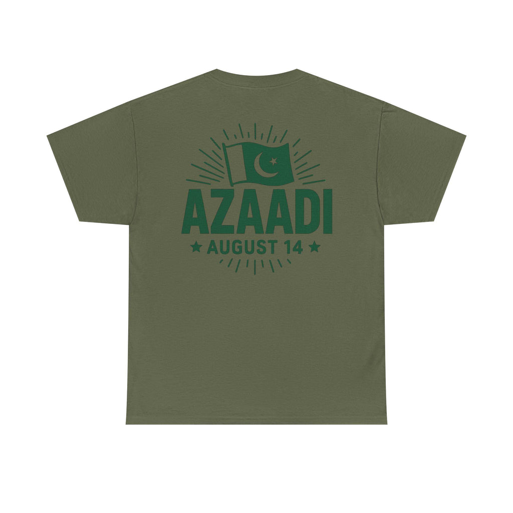 Azaadi August 14 T-Shirt | Pakistan Flag Independence Day