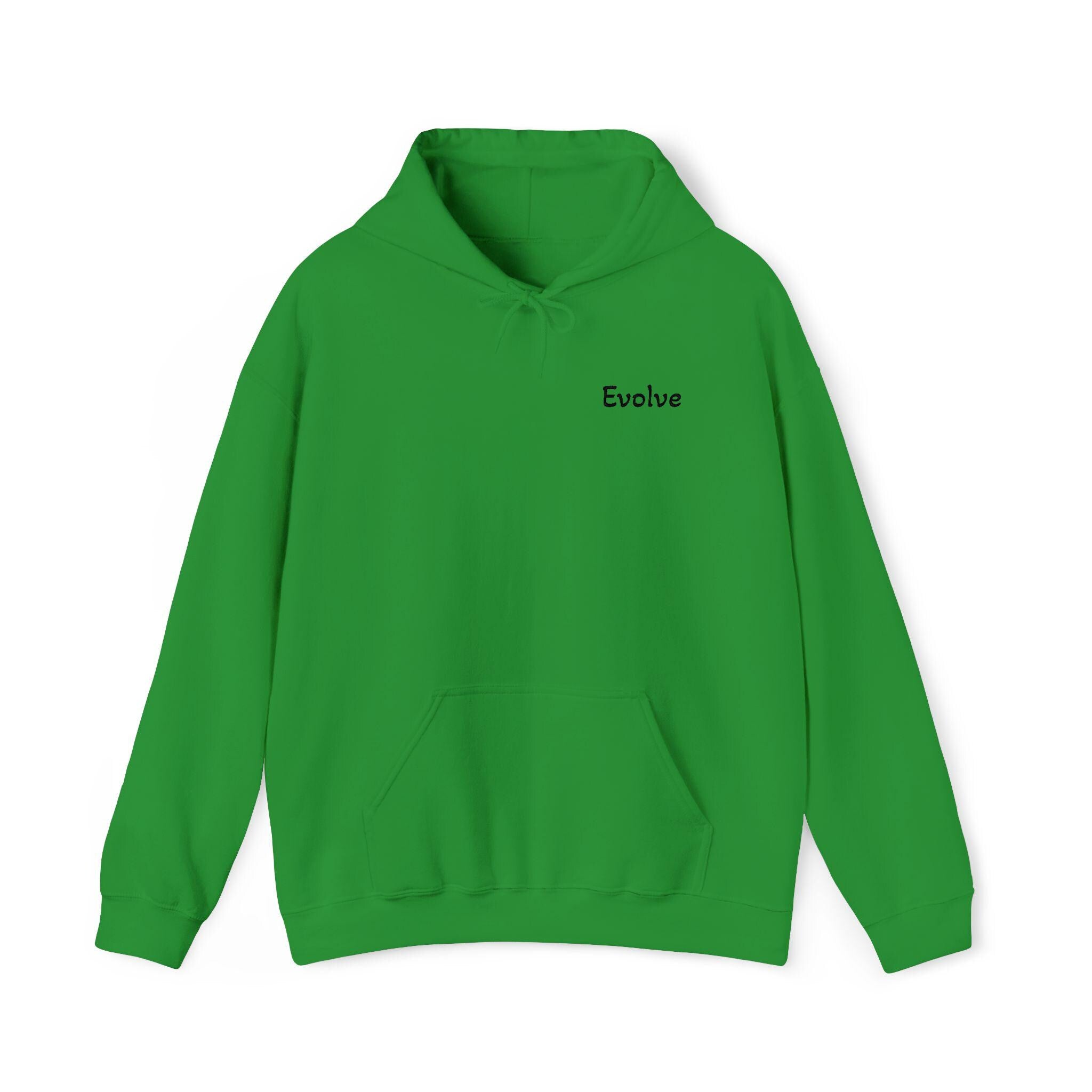 Evolve Hoodie | Minimal Script Chest Logo