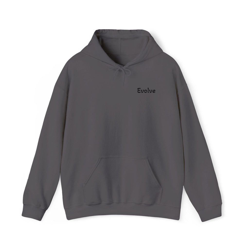 Evolve Hoodie | Minimal Script Chest Logo