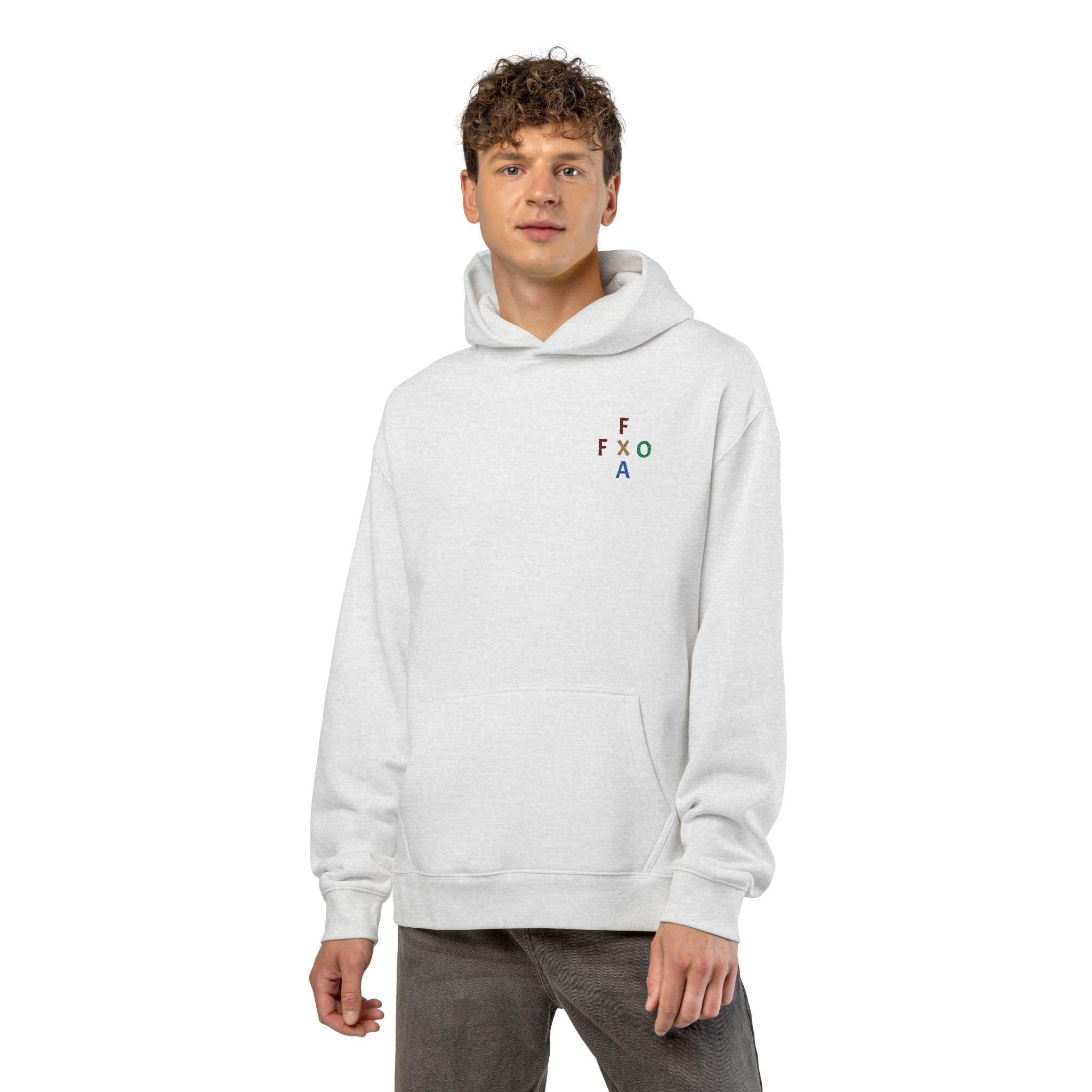 F.A.F.O - Relaxed Hoodie | Minimal Embroidered Letters