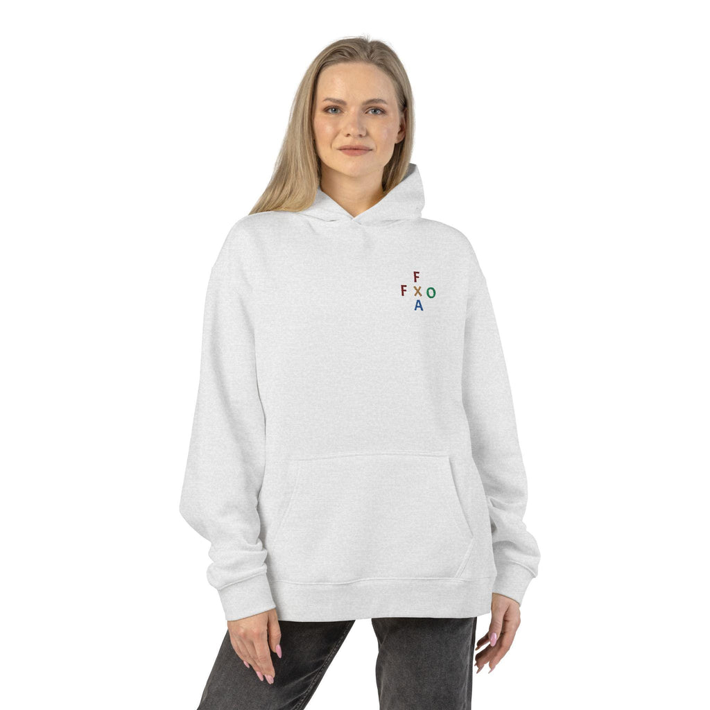 F.A.F.O - Relaxed Hoodie | Minimal Embroidered Letters