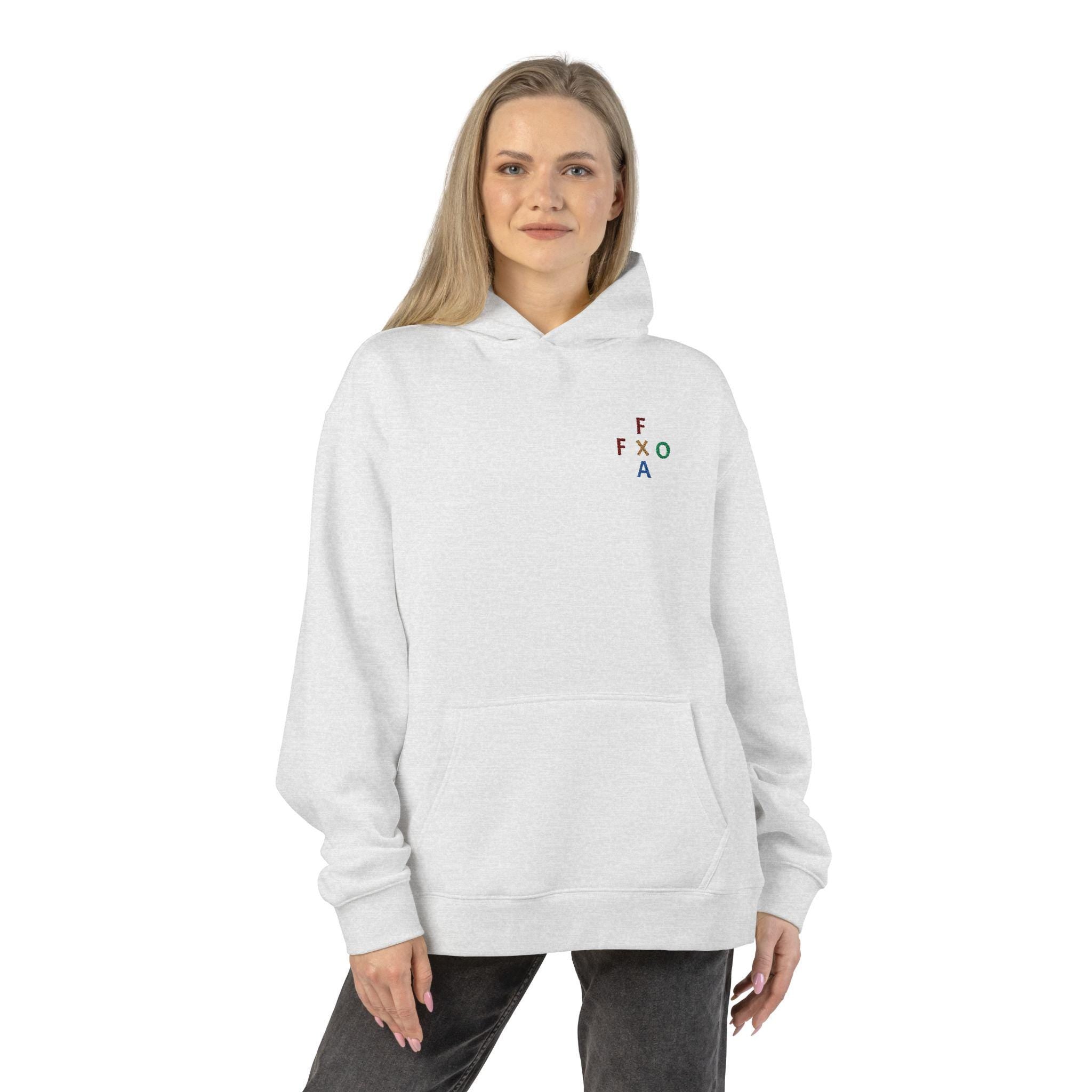 F.A.F.O - Relaxed Hoodie | Minimal Embroidered Letters