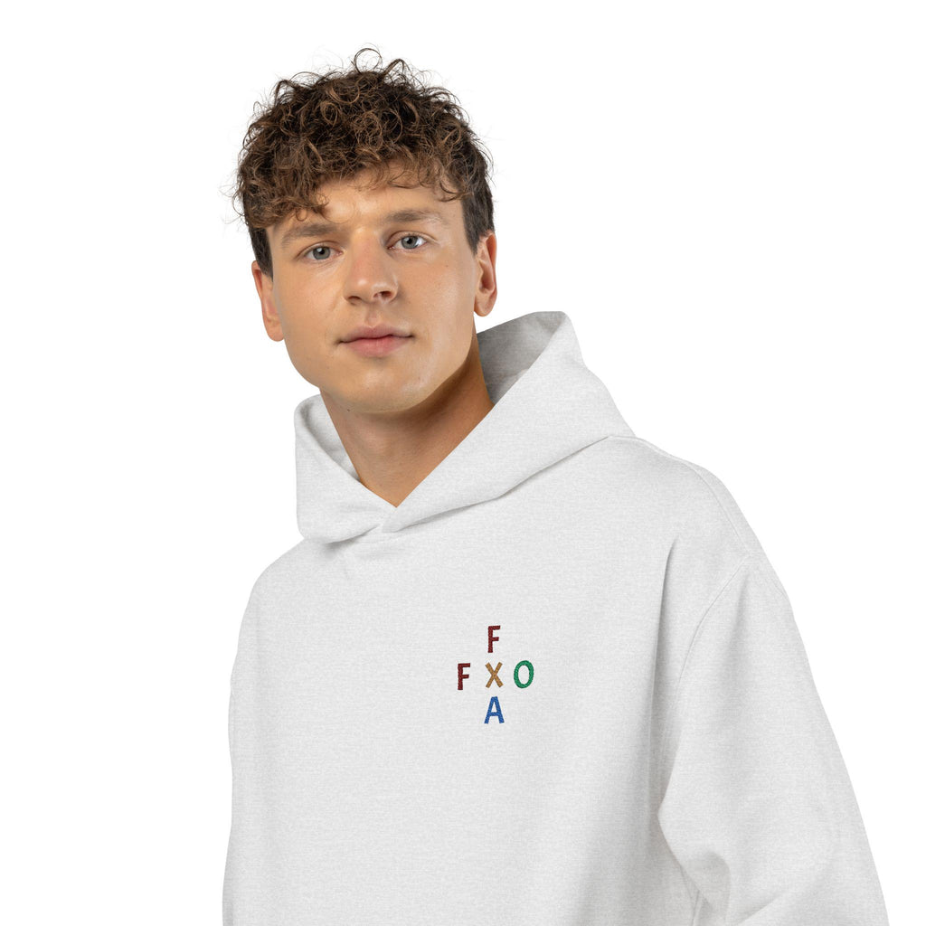 F.A.F.O - Relaxed Hoodie | Minimal Embroidered Letters