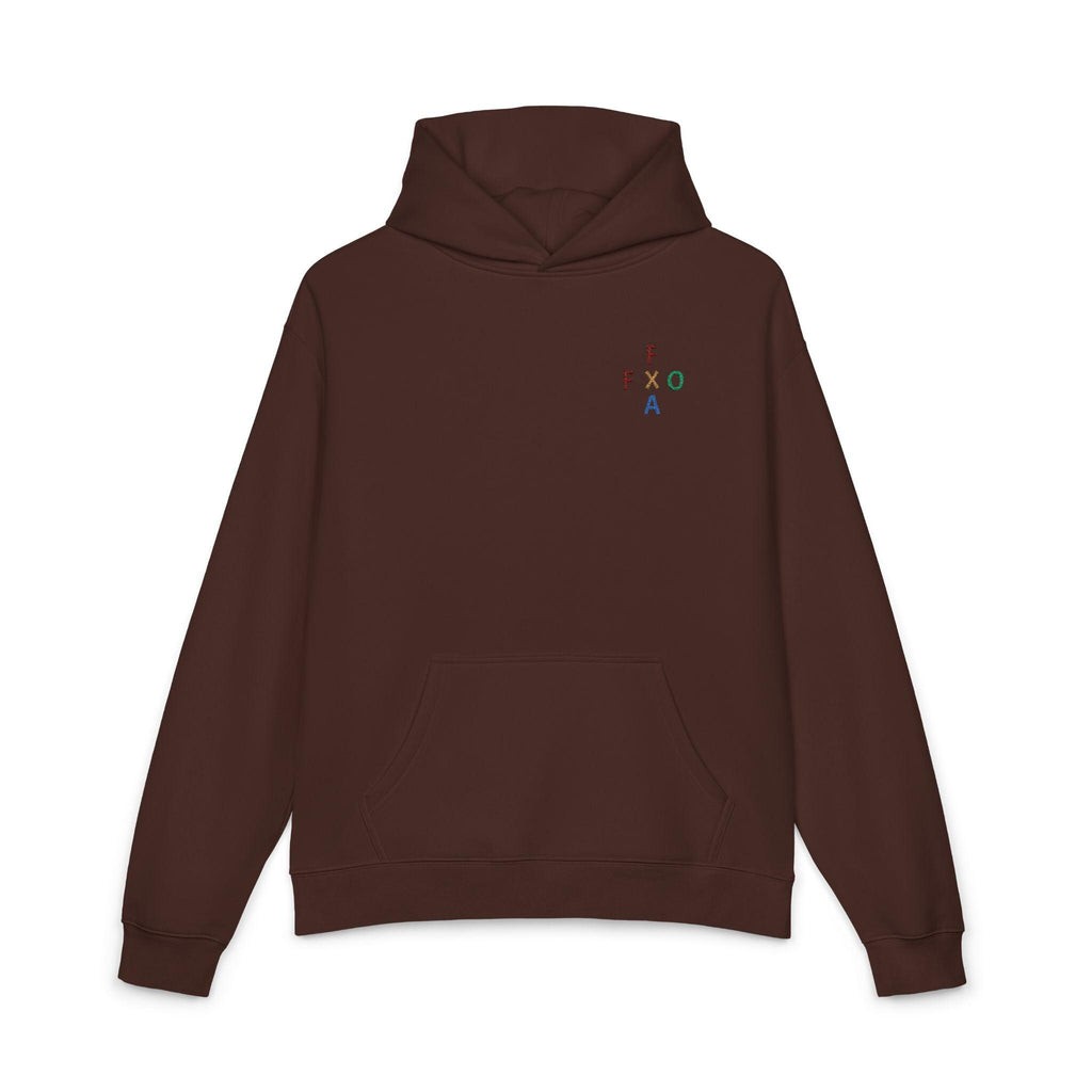 F.A.F.O - Relaxed Hoodie | Minimal Embroidered Letters