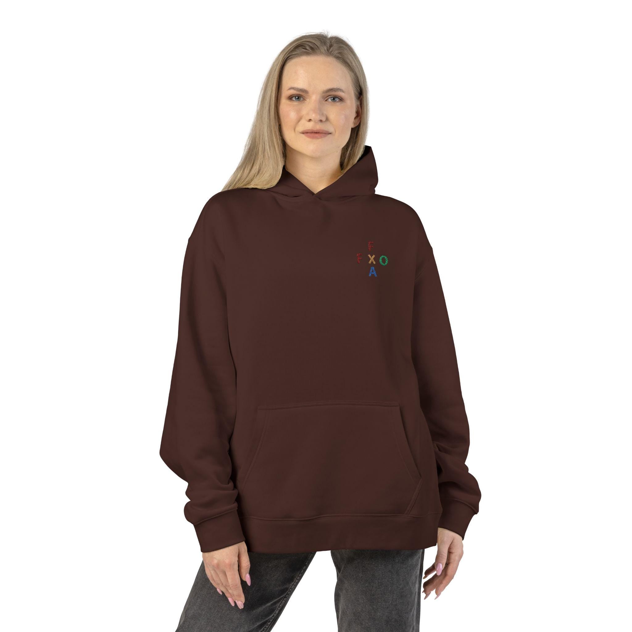 F.A.F.O - Relaxed Hoodie | Minimal Embroidered Letters