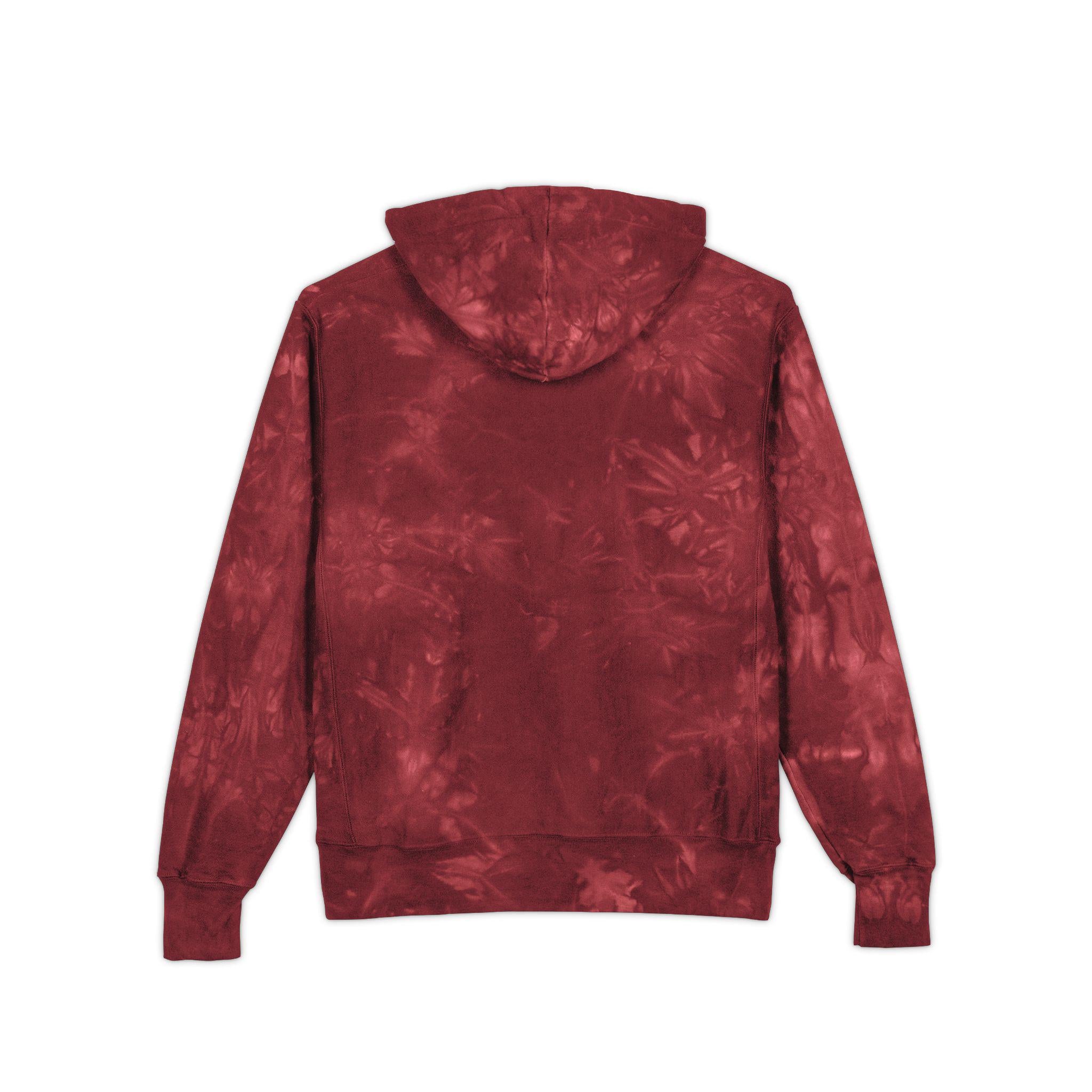 LOCKED IN - Hoodie | Tie-dye black grey