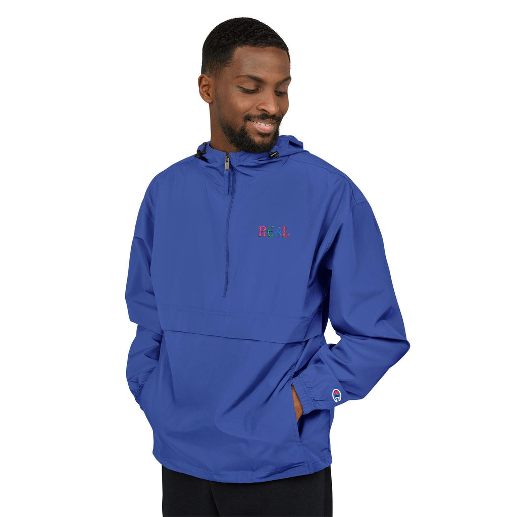 REAL - Anorak Jacket | Orange Packable Windbreaker