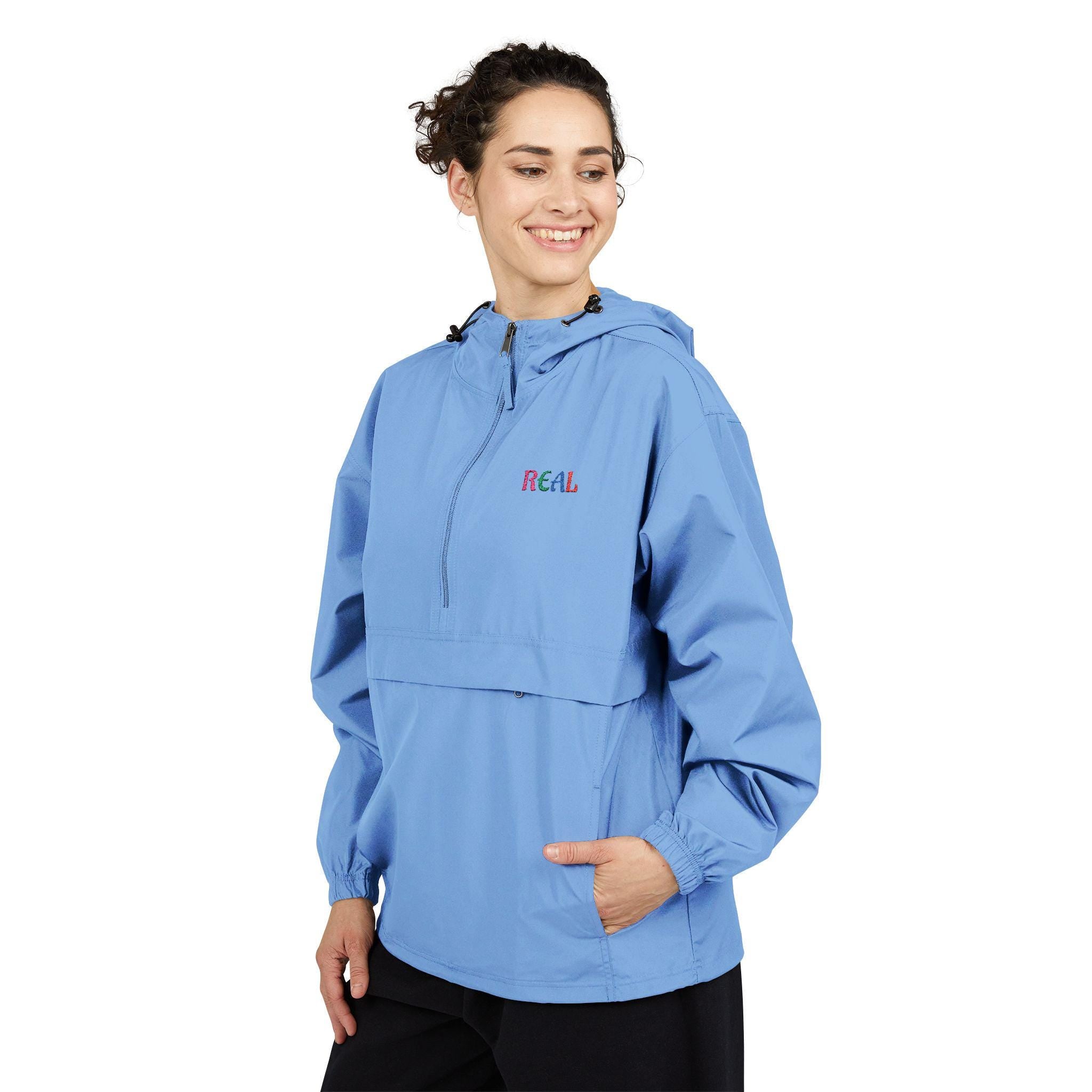 REAL - Anorak Jacket | Orange Packable Windbreaker