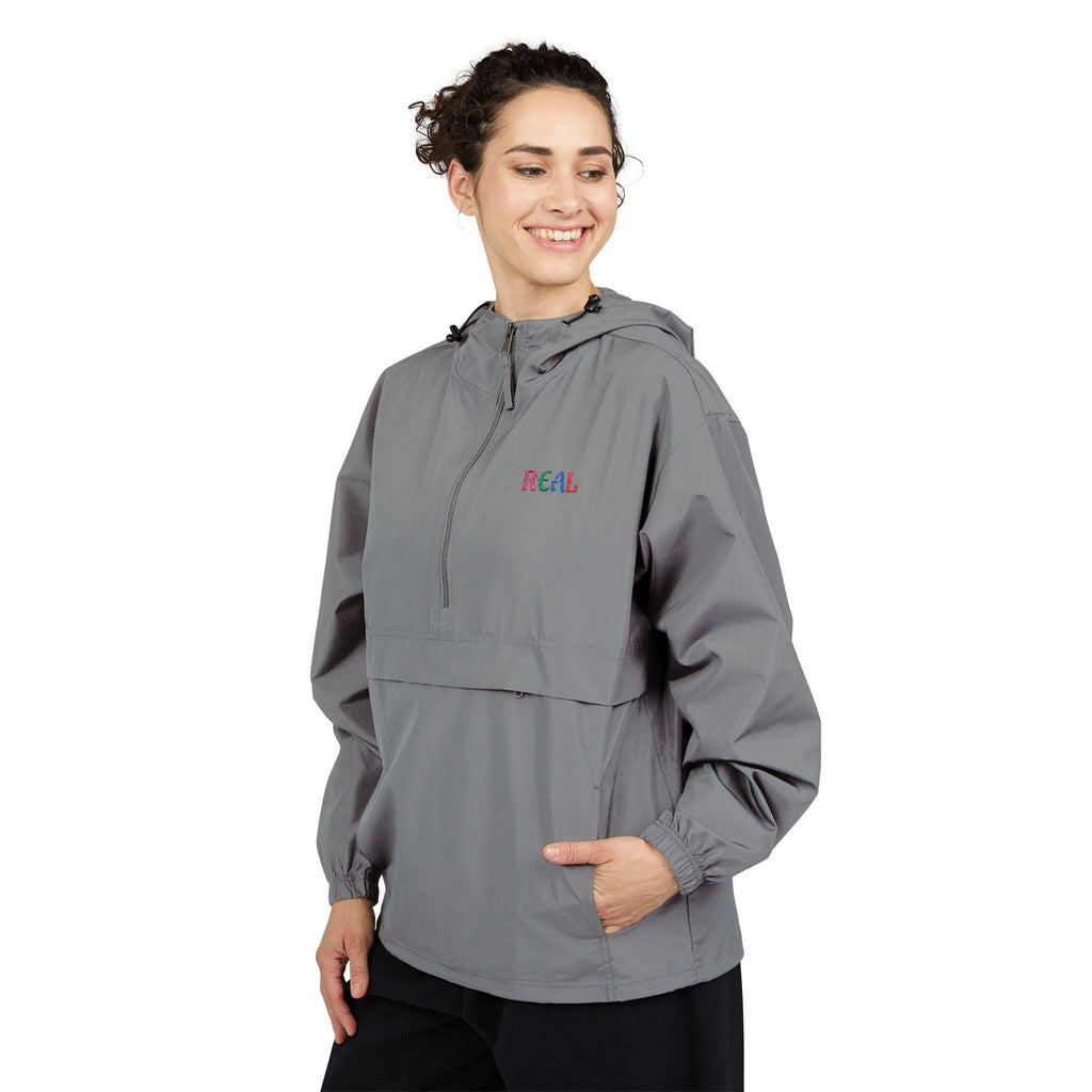 REAL - Anorak Jacket | Orange Packable Windbreaker