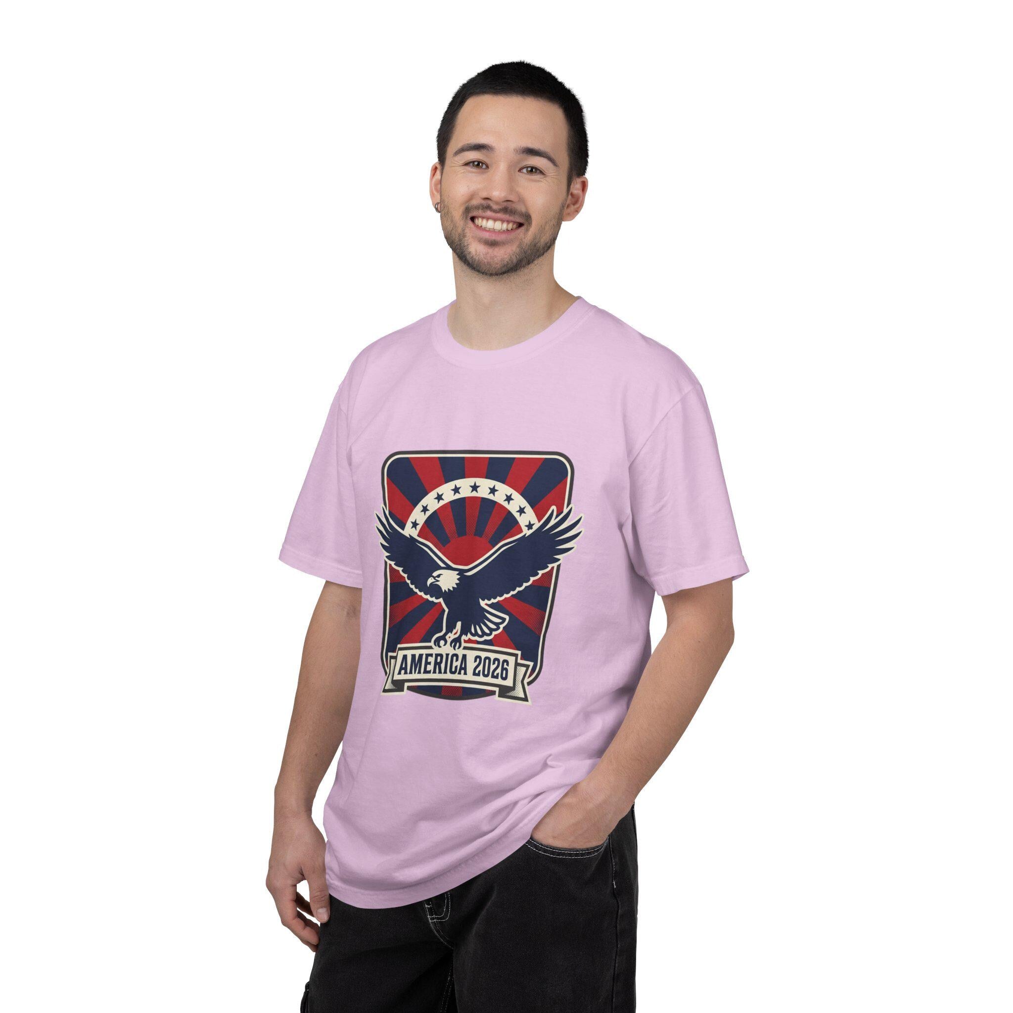 4th of July - American Eagle 2026 T-Shirt | Patriotic Flag Retro Eagle Tee