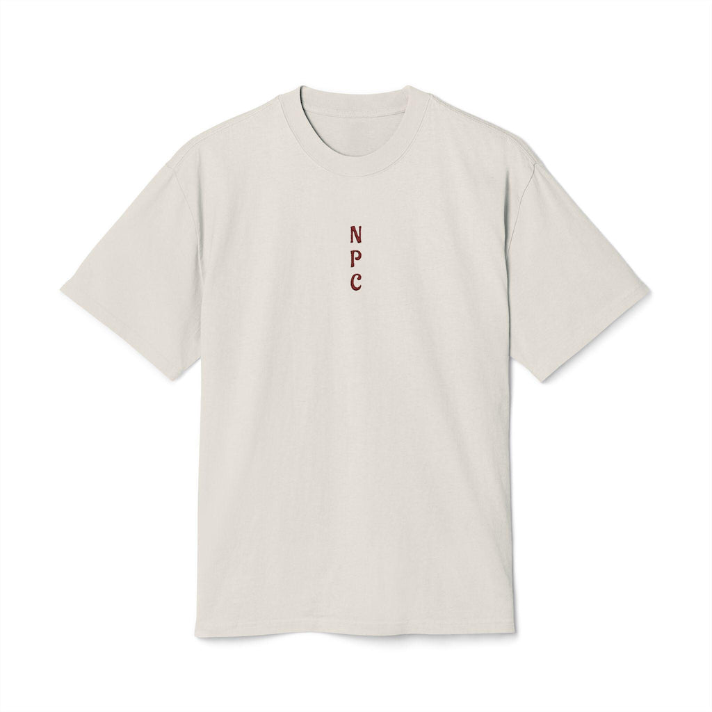 N.P.C - Vertical Tee | Minimal Retro Gamer Logo T-Shirt