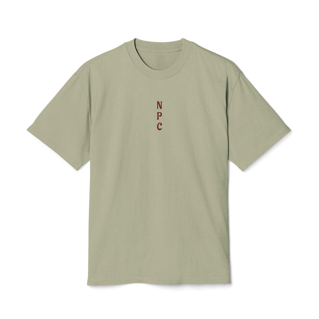 N.P.C - Vertical Tee | Minimal Retro Gamer Logo T-Shirt
