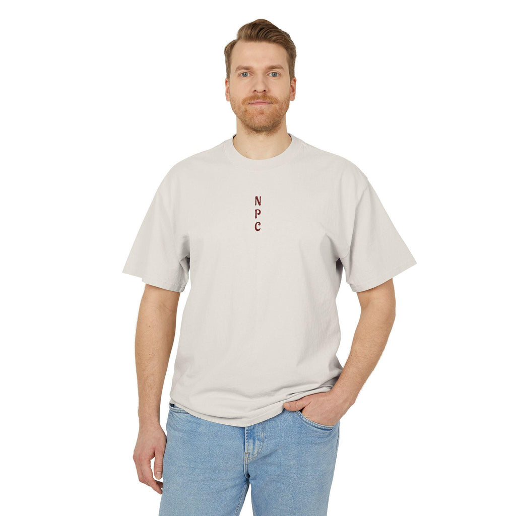 N.P.C - Vertical Tee | Minimal Retro Gamer Logo T-Shirt
