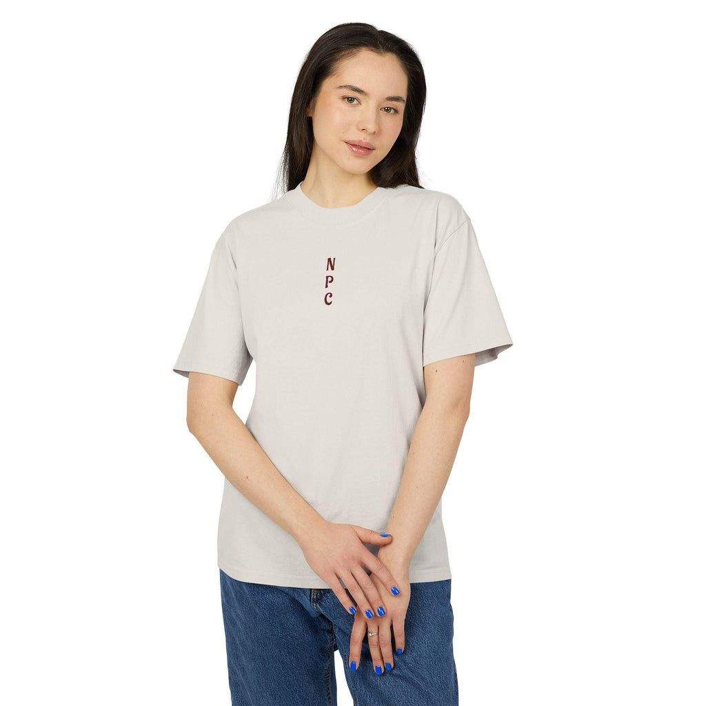 N.P.C - Vertical Tee | Minimal Retro Gamer Logo T-Shirt