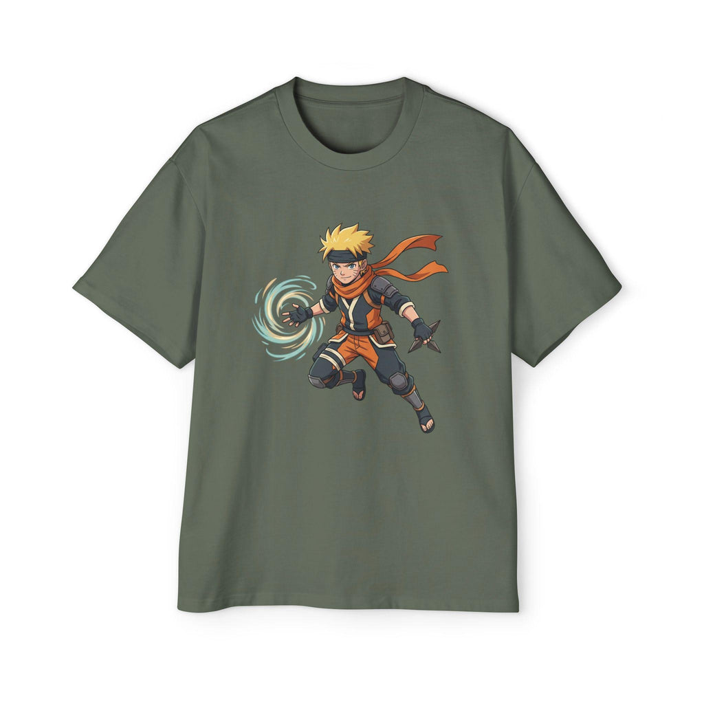 NARUTO - Men's Heavy Oversized Tee