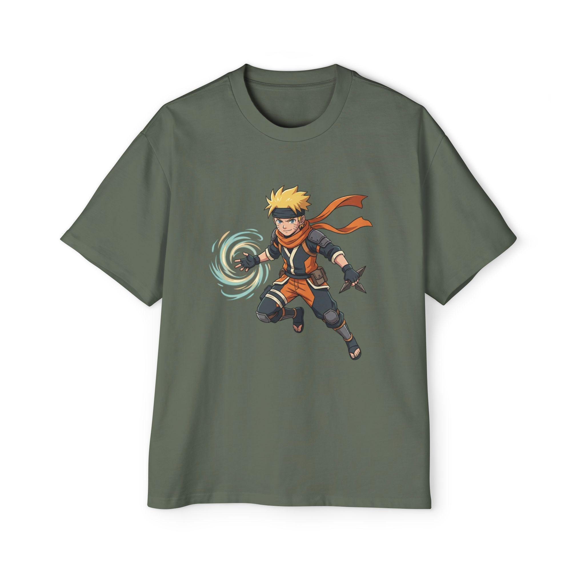 NARUTO - Men's Heavy Oversized Tee