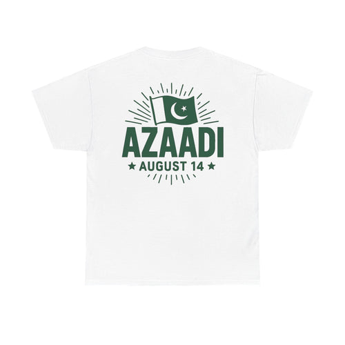 Azaadi August 14 T-Shirt | Pakistan Flag Independence Day