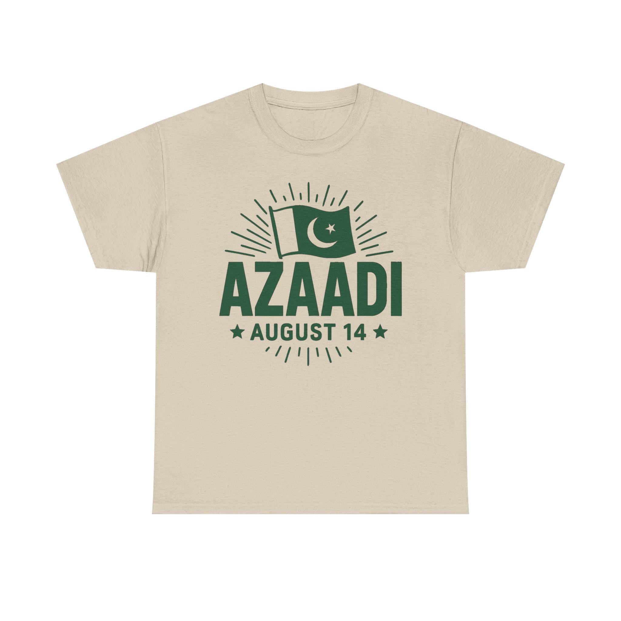 Azaadi August 14 T-Shirt | Pakistan Flag Independence Day
