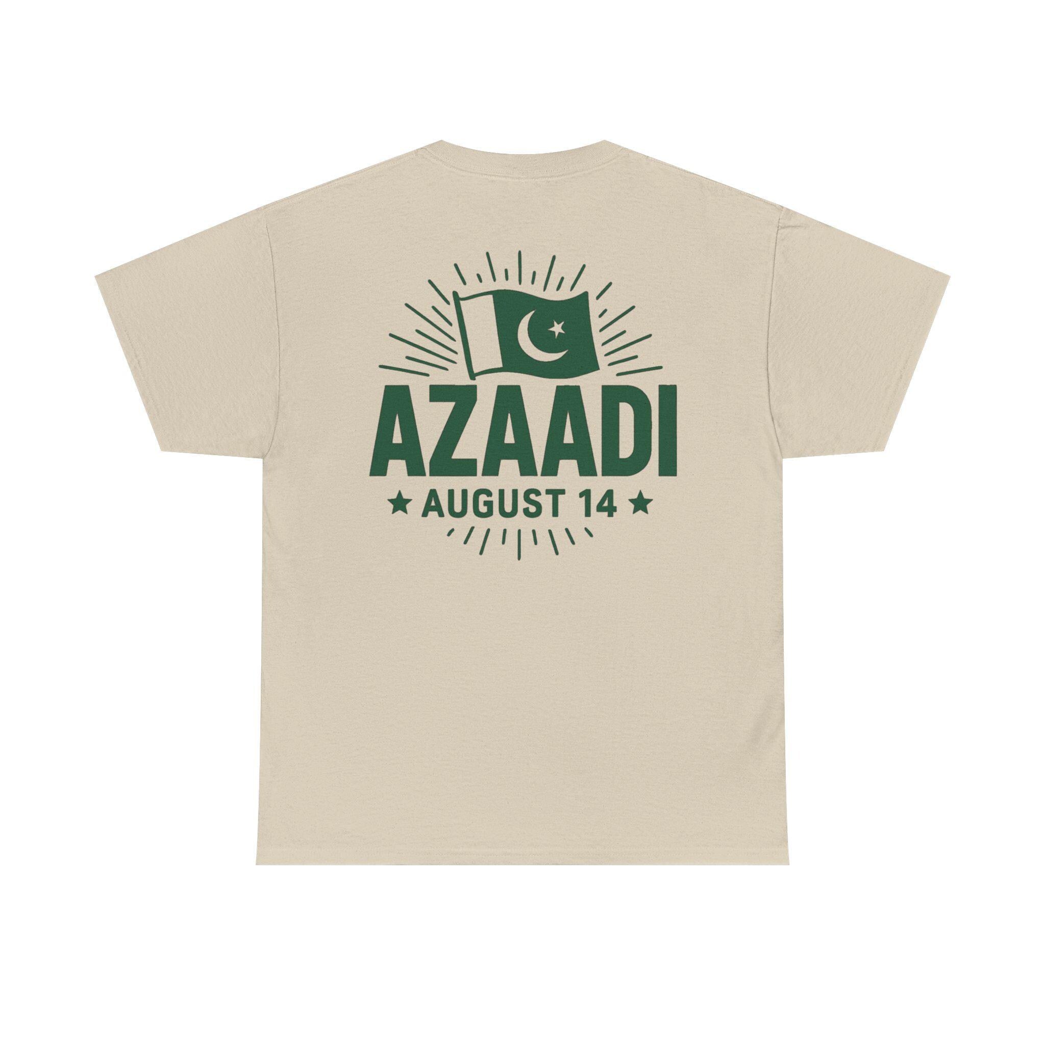 Azaadi August 14 T-Shirt | Pakistan Flag Independence Day