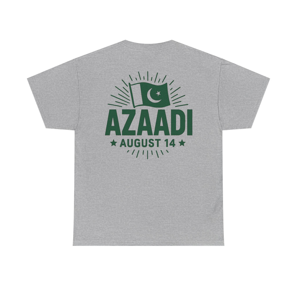 Azaadi August 14 T-Shirt | Pakistan Flag Independence Day