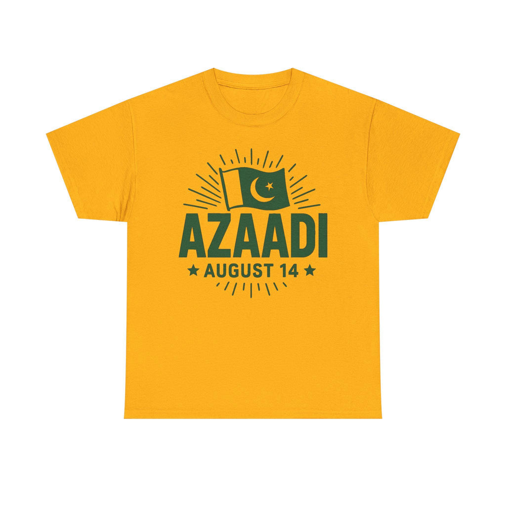 Azaadi August 14 T-Shirt | Pakistan Flag Independence Day