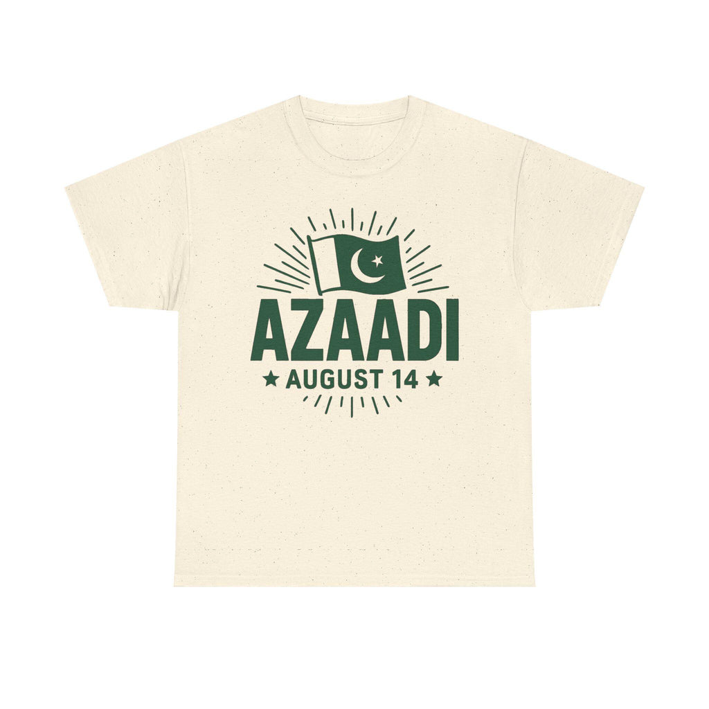Azaadi August 14 T-Shirt | Pakistan Flag Independence Day