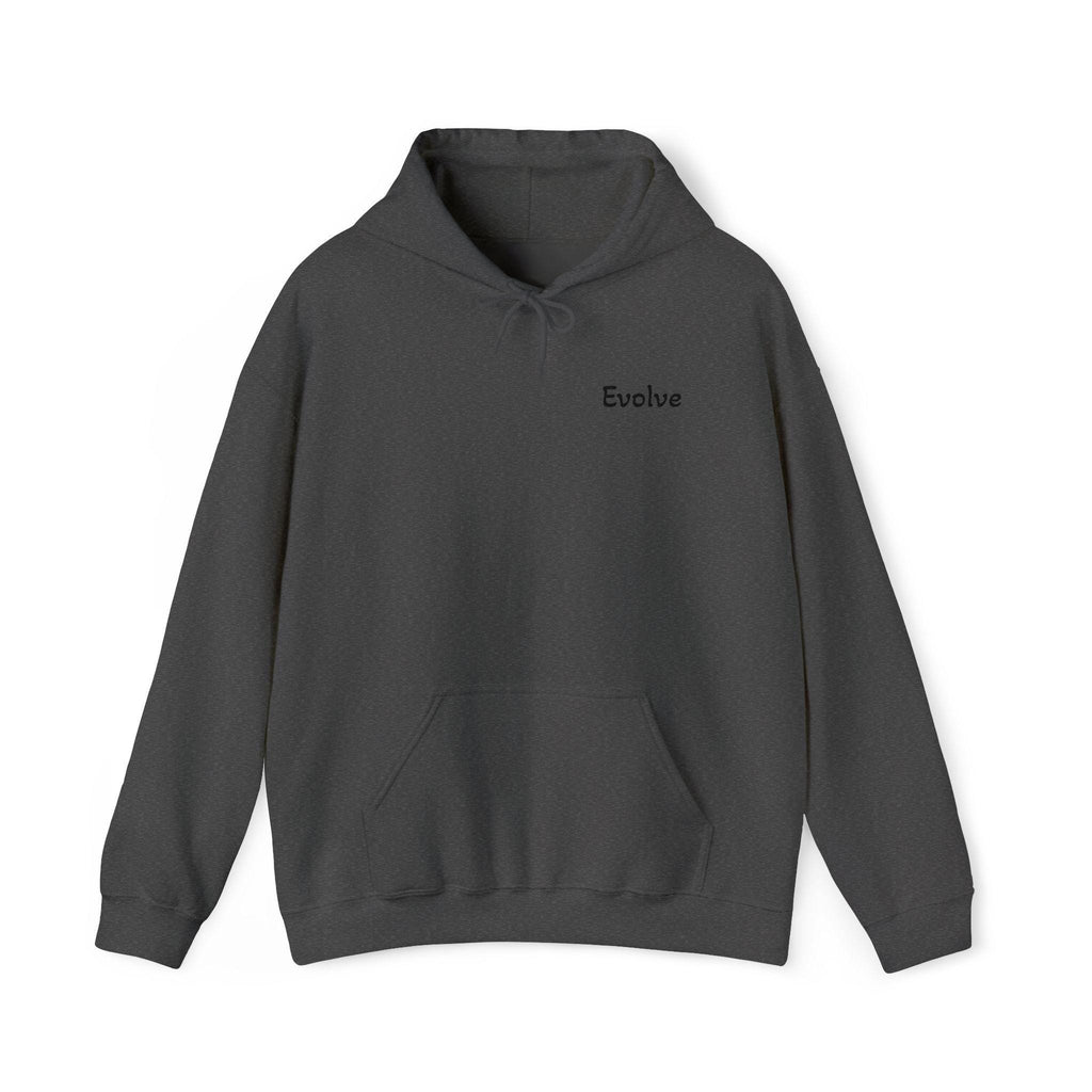 Evolve Hoodie | Minimal Script Chest Logo