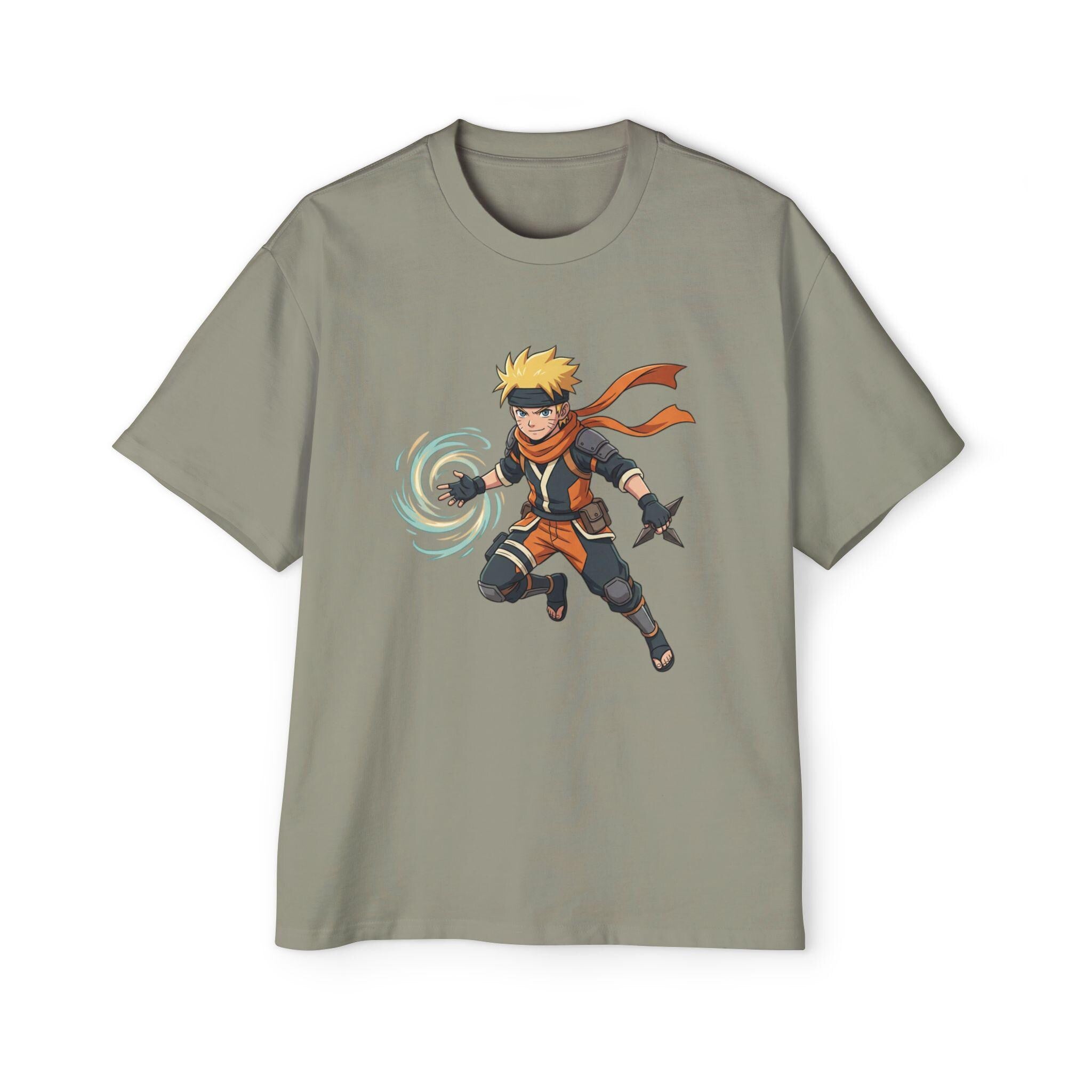 NARUTO - Men's Heavy Oversized Tee