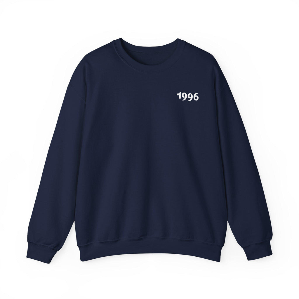 1996 Birthday Sweatshirt, 29th Birthday Gift, Vintage 1996 Made in 96 Retro Crewneck, Turning 29 Party Pullover