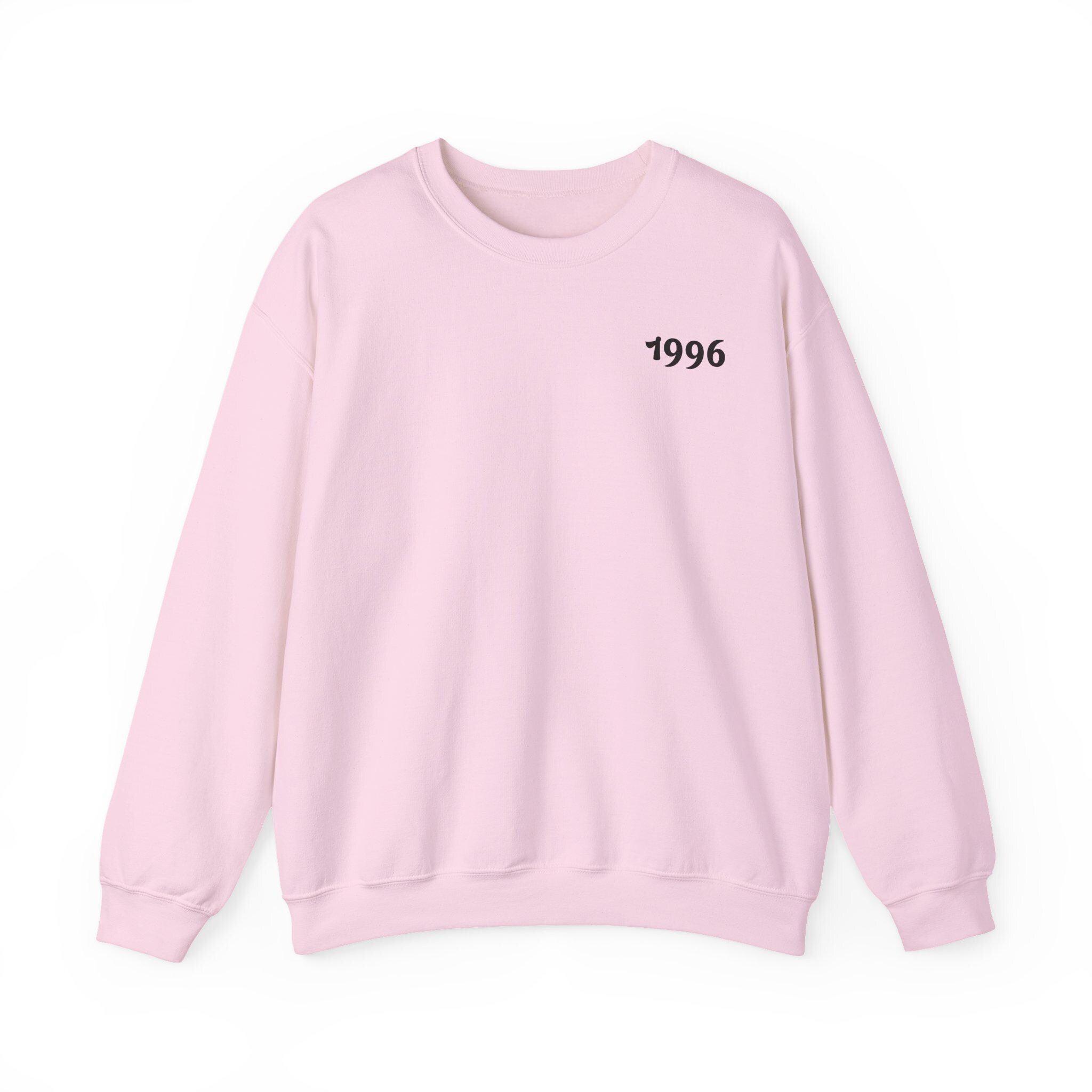 1996 Birthday Sweatshirt, 29th Birthday Gift, Vintage 1996 Made in 96 Retro Crewneck, Turning 29 Party Pullover