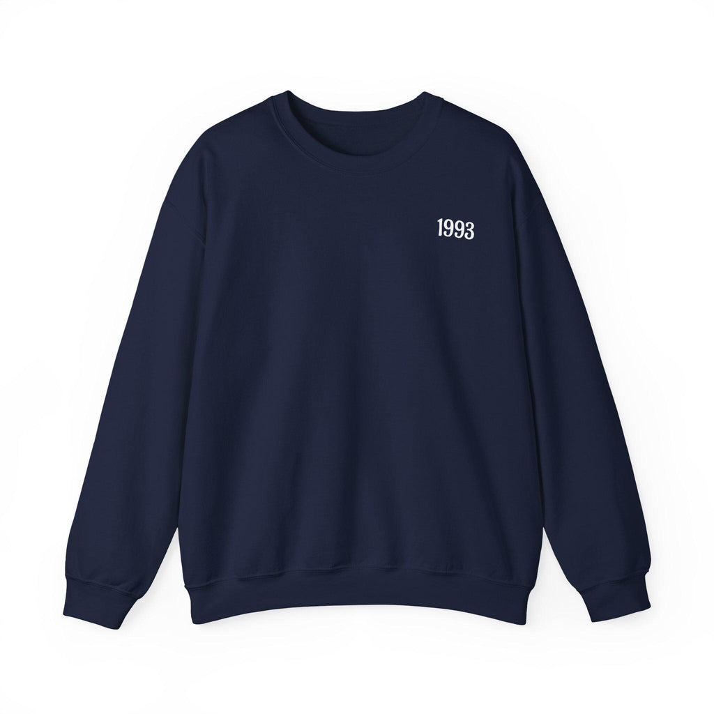 1993 Birthday Sweatshirt, 32nd Birthday Gift, Vintage 1993 Made in 93 Retro Crewneck, Turning 32 Party Pullover