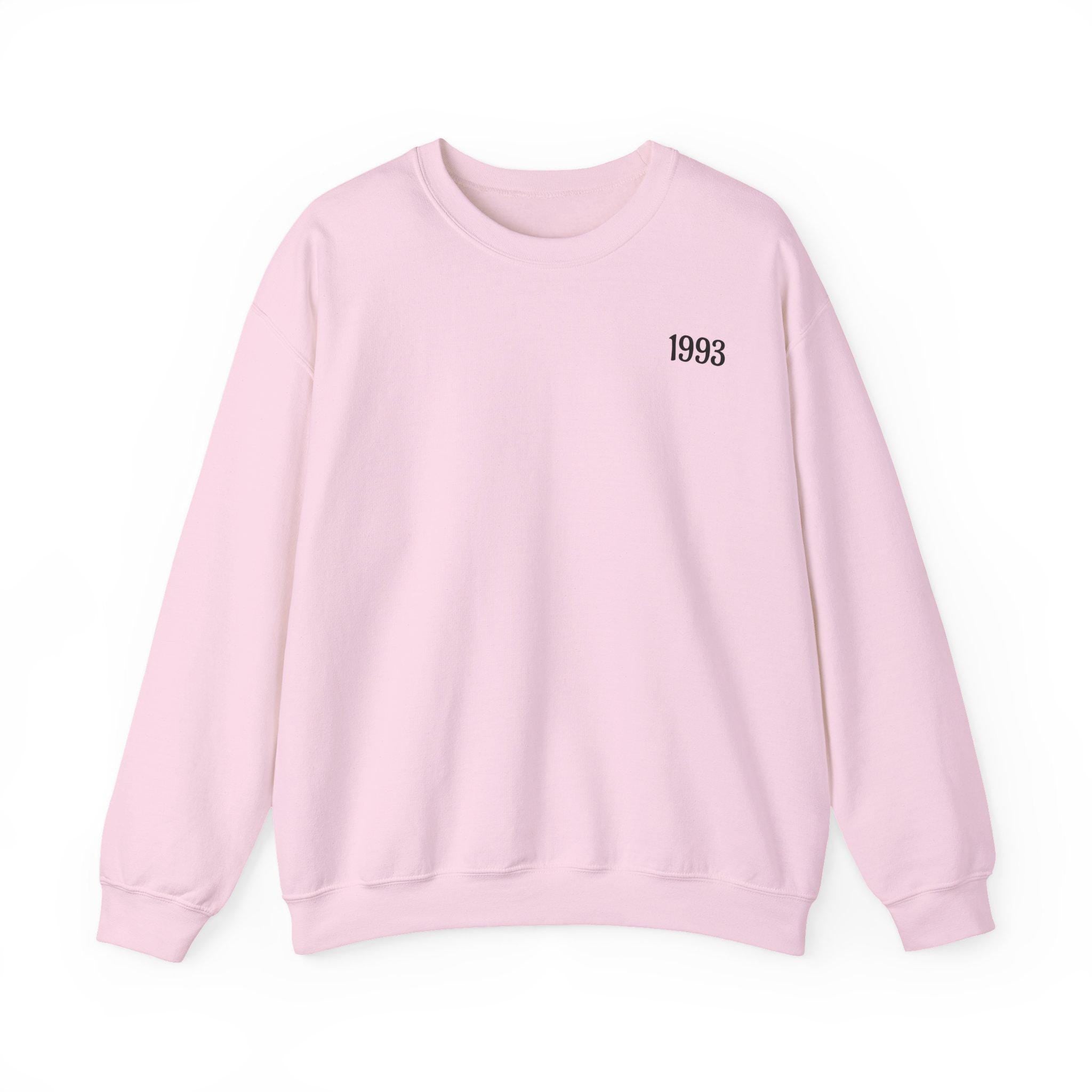 1993 Birthday Sweatshirt, 32nd Birthday Gift, Vintage 1993 Made in 93 Retro Crewneck, Turning 32 Party Pullover