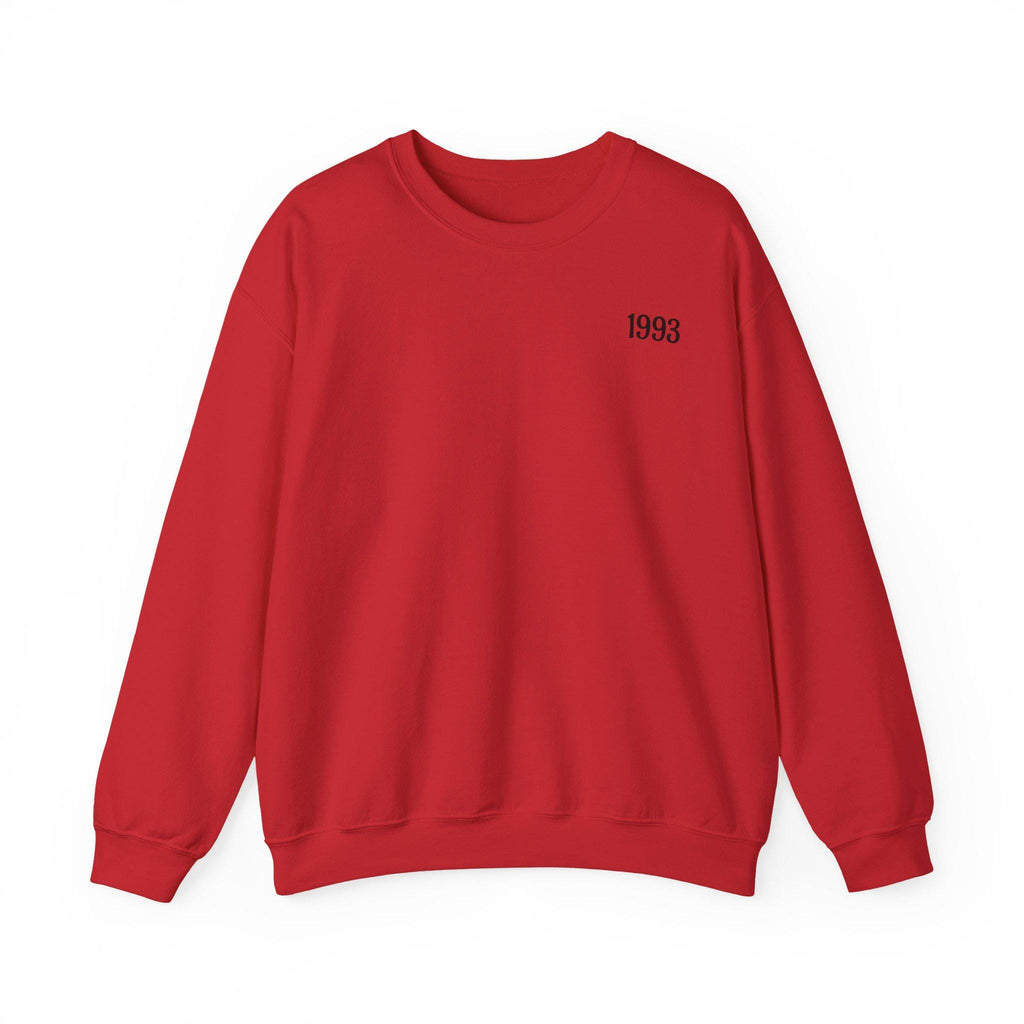 1993 Birthday Sweatshirt, 32nd Birthday Gift, Vintage 1993 Made in 93 Retro Crewneck, Turning 32 Party Pullover
