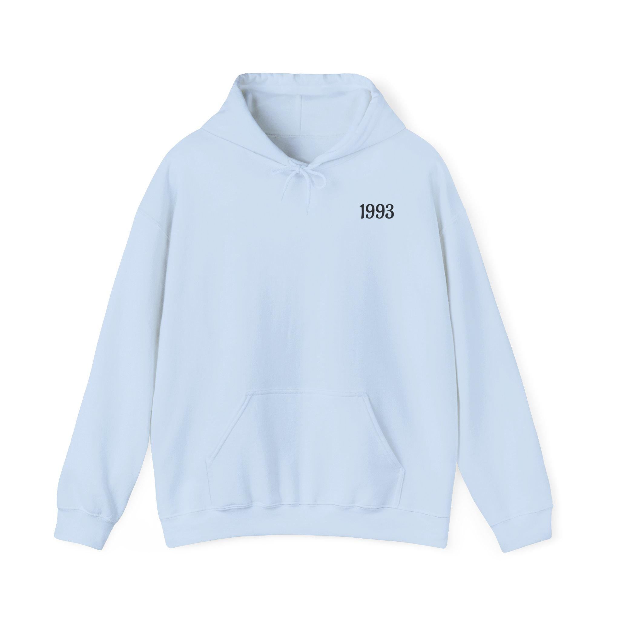 1993 Birthday Hoodie, 32nd Birthday Gift for Him Her, Vintage 1993 Made in 93 Retro Sweatshirt, Turning 32 Party Shirt
