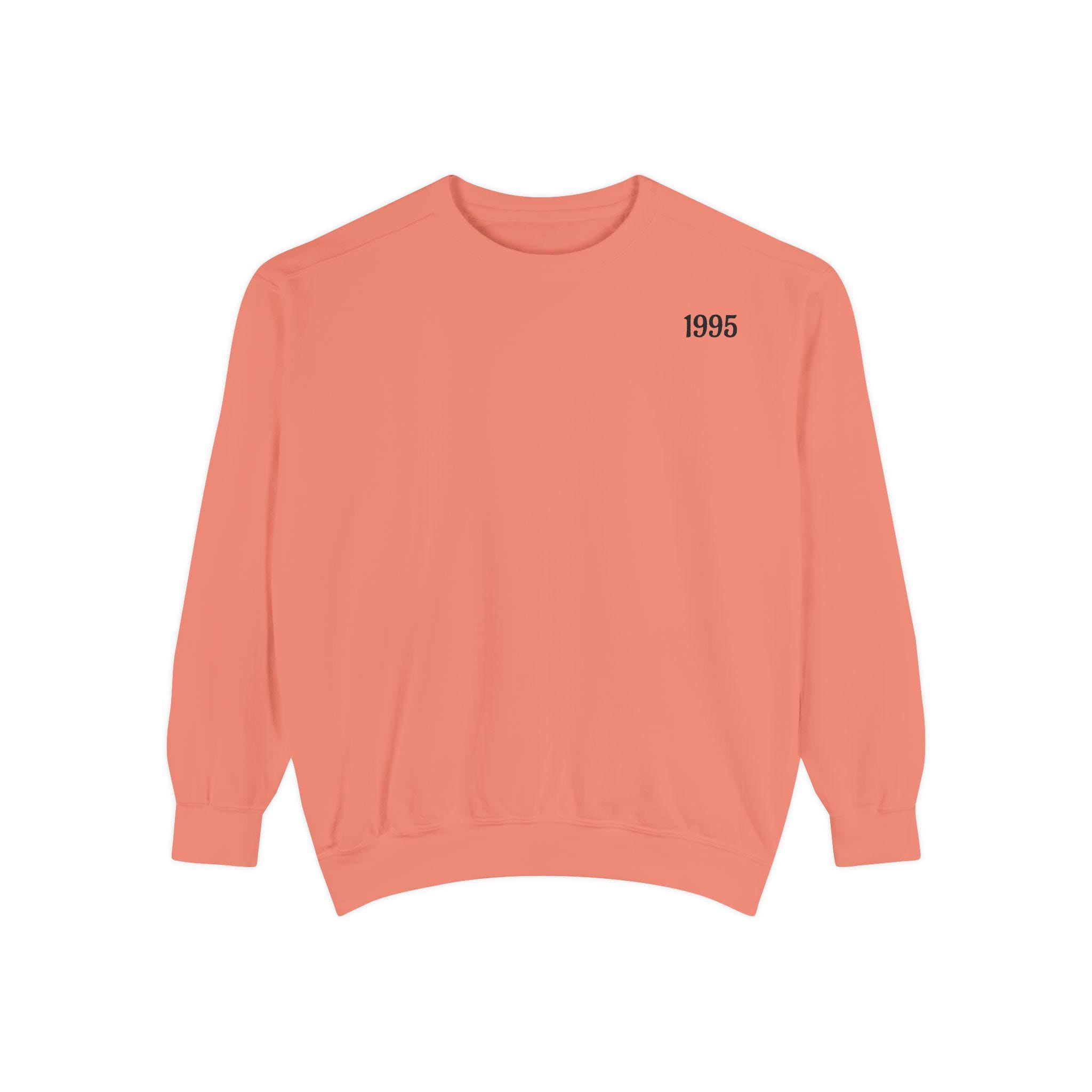 1995 Birthday Sweatshirt, 30th Birthday Gift, Vintage 1995 Made in 95 Retro Crewneck, Turning 30 Milestone Pullover