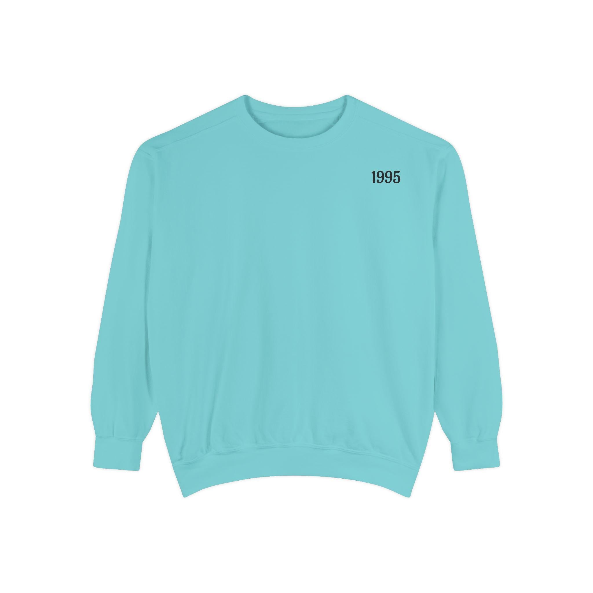 1995 Birthday Sweatshirt, 30th Birthday Gift, Vintage 1995 Made in 95 Retro Crewneck, Turning 30 Milestone Pullover