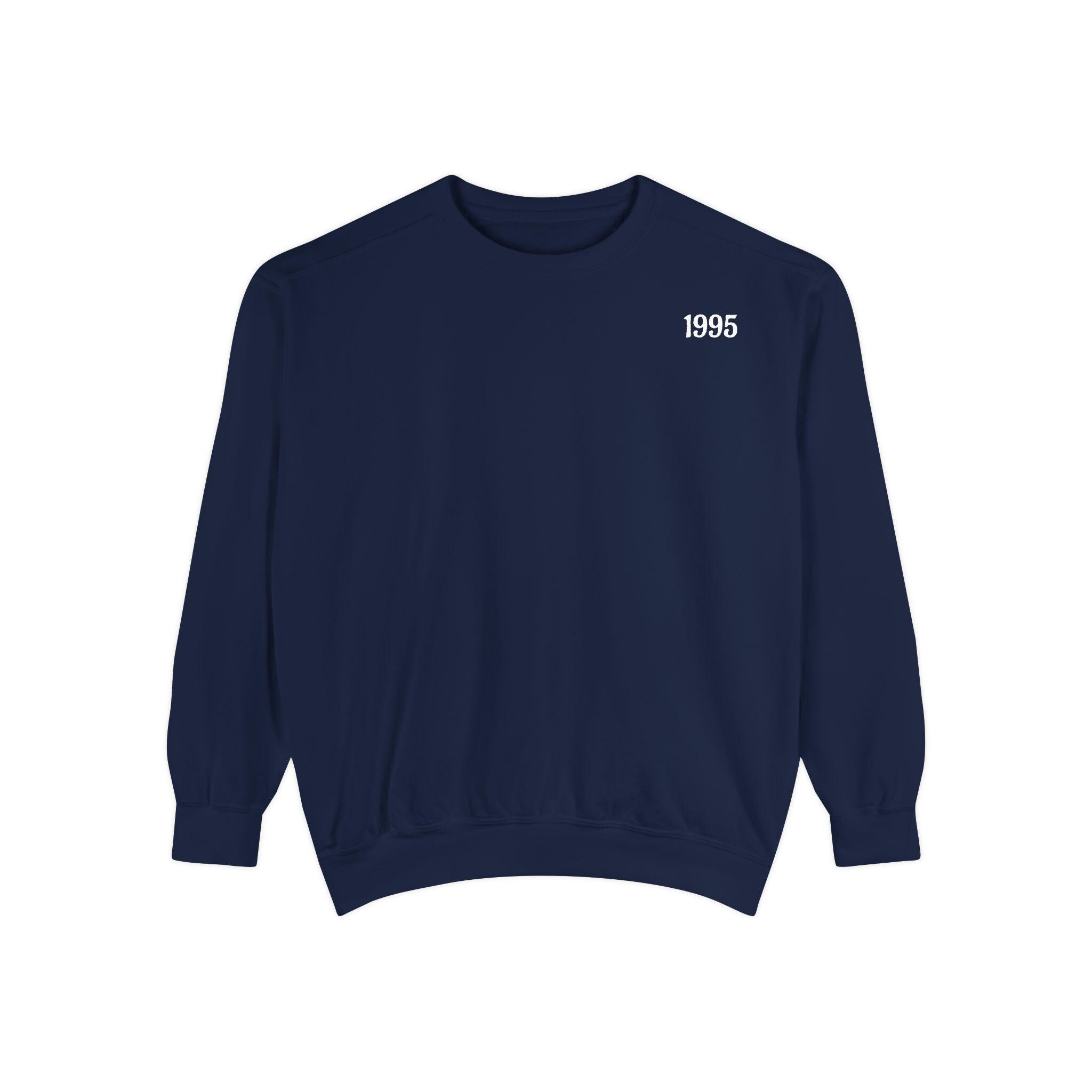 1995 Birthday Sweatshirt, 30th Birthday Gift, Vintage 1995 Made in 95 Retro Crewneck, Turning 30 Milestone Pullover