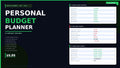 Personal Budget Planner PDF | Monthly Expense Tracker | Debt Payoff | Savings Goals | Finance Planner 2026