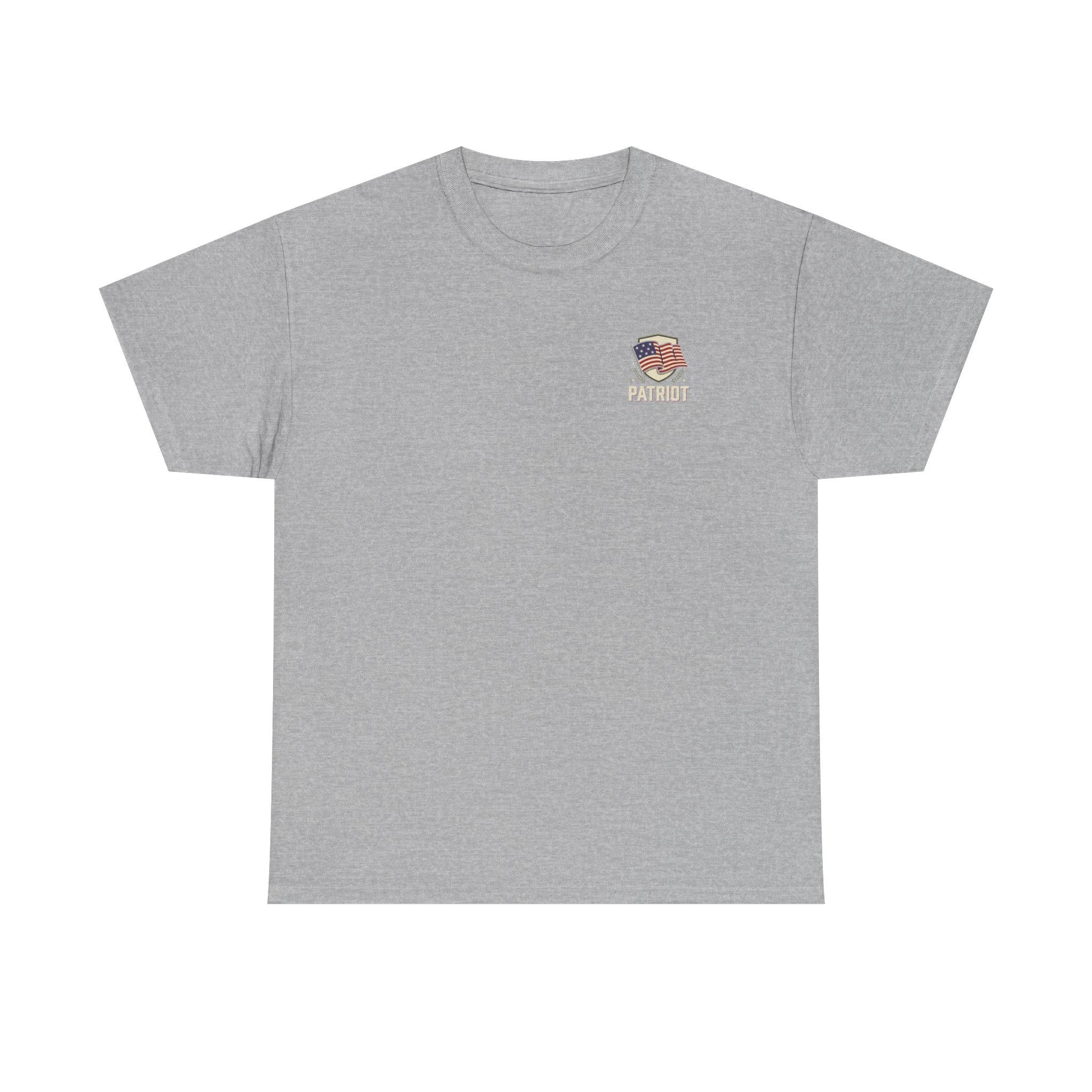 July 4th Patriot-Star Spangled Banner T-Shirt | American Flag Sunset, Land of the Free