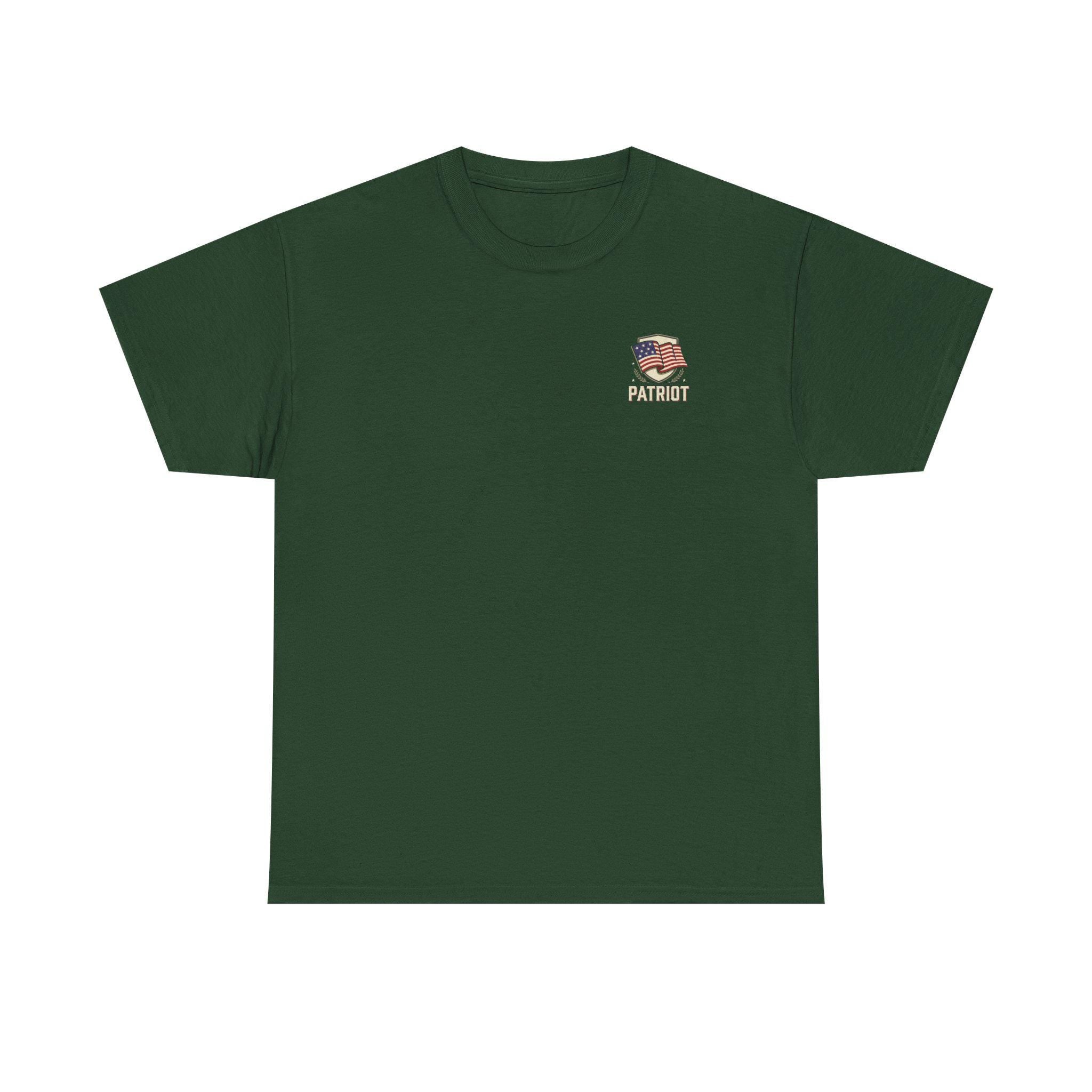 July 4th Patriot-Star Spangled Banner T-Shirt | American Flag Sunset, Land of the Free