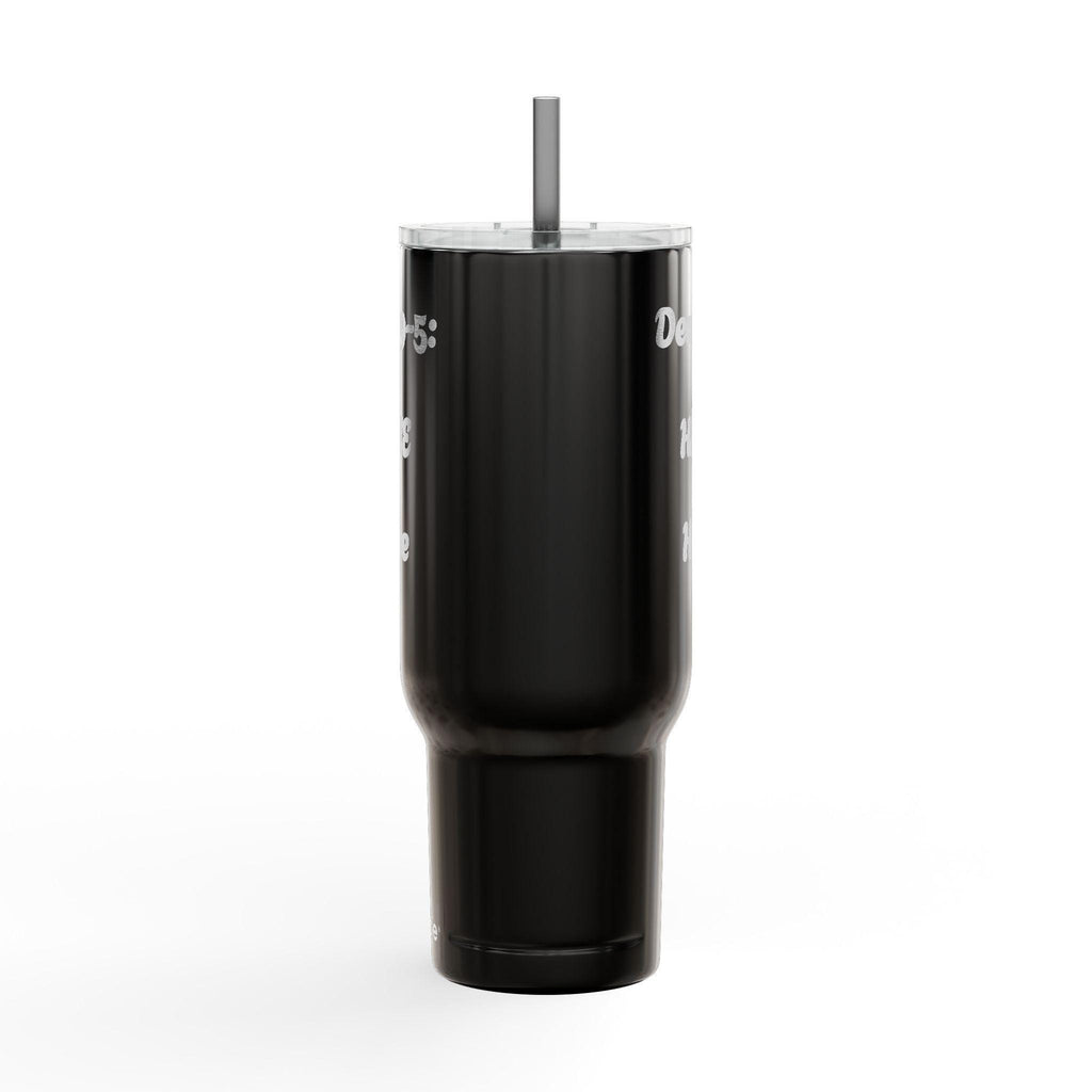 Dear 9-5: I hate it here - Insulated Tumbler with Lid, 40oz (Engraving)