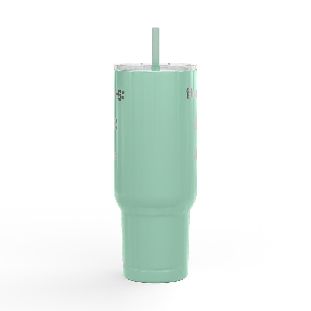 Dear 9-5: I hate it here - Insulated Tumbler with Lid, 40oz (Engraving)