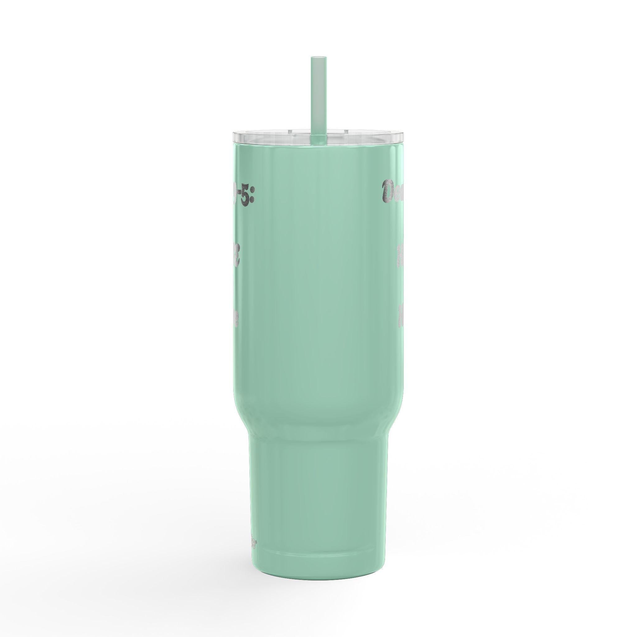 Dear 9-5: I hate it here - Insulated Tumbler with Lid, 40oz (Engraving)